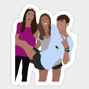 Zach, Kayla, & Haley! Sticker Sticker